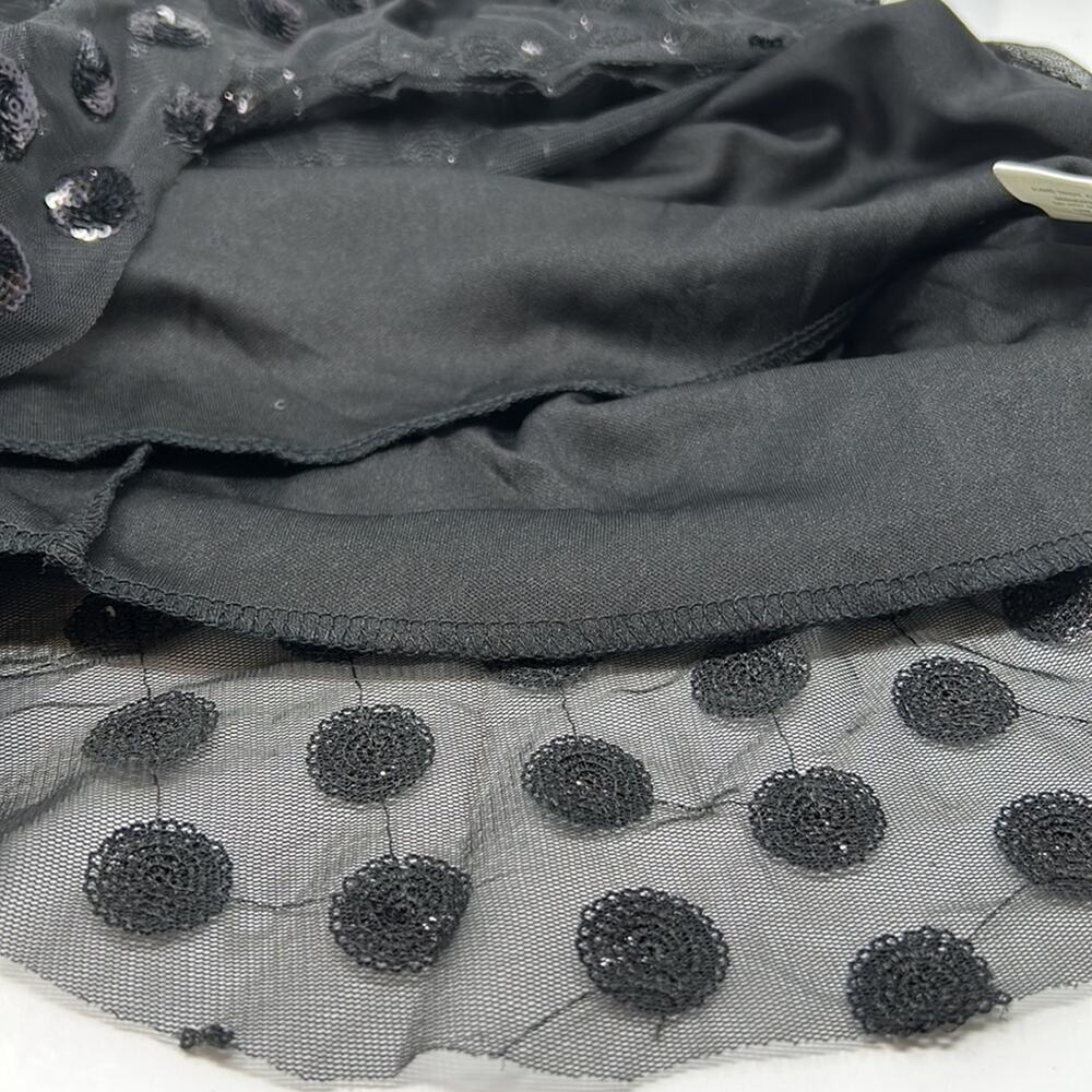 Row A Women's Sequined Black Cocktail Dress Size Small - Picture 13 of 13